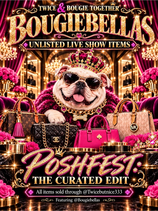 Handbags - Bougie Bella's PoshFest Live Unlisted Item 🐶👑👜